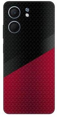 Vcare GadGets A5x (5G) Mobile Skin(Red & Black)