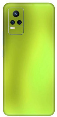 Vcare GadGets Vivo Y21e 5 G Mobile Skin(Olive Green Metallic)