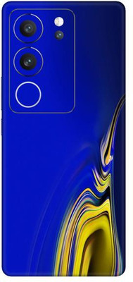 Vcare GadGets Gold Blue Vivo V29 5G Mobile Skin(Multicolor)