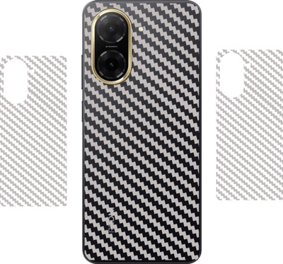 DVANK REDMI A5 5G, || 3D CARBON FIBER ULTRA-THIN BACK LAMINATION || Mobile Skin(TRANSPARENT)