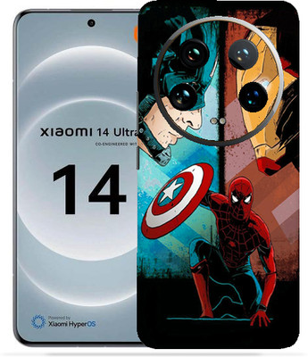 OggyBaba xiaomi 14 Ultra 5g Mobile Skin(SpiCap Iron)