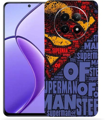 OggyBaba OggyBaba Realme 12X 5g Mobile Skin(Superman Typography)