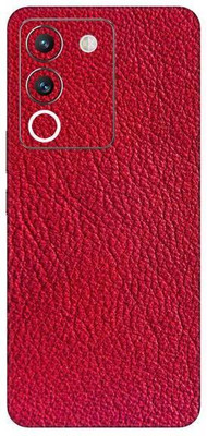Vcare GadGets Vivo Y200 5G Mobile Skin(Leather Red)
