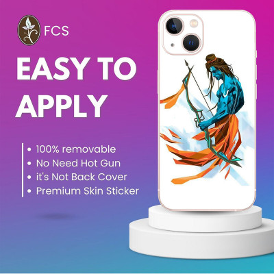 FCS Huawei Enjoy 20 SE Printed Back skin Mobile Skin(Lord Ram)