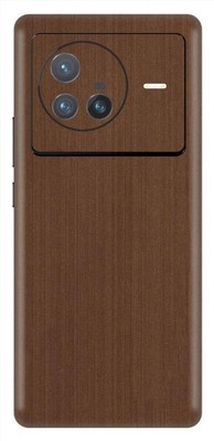 Vcare GadGets X80 5G Brushed Copper Back Side Premium Mobile Skin(Brushed Copper)