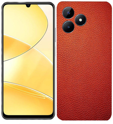 LAMHA Realme C 51 Mobile Skin(Ultra Super Red Skin With HiighQuality Matte Finish.)