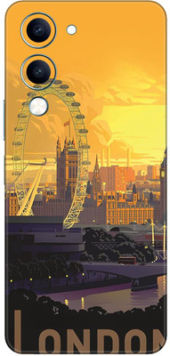 wrap craft VIVO IQOO Z10 LITE 5G Premium Vinyl BACK 193 Mobile Skin(Multicolor)