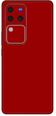 Vcare GadGets Red Matte V30 Pro 5G Mobile Skin(Red Matte)