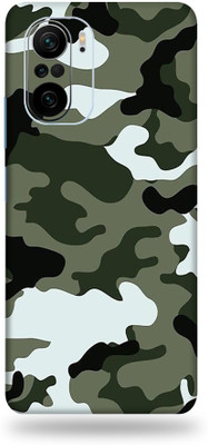 BUGGU MI 11x 5G, mi 11x5g Mobile Skin(Ultra Super Camouflage Winter Skin With High Matte Finish., Mobile Skin (Back+Side+Camera))