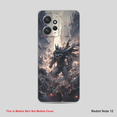 VYBE The Smart Choice Redmi Note 12 Super Hero Mobile Skin(Multy colorI/05)