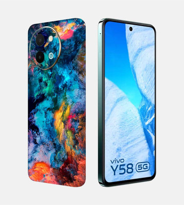 OggyBaba Vivo Y58 5g Mobile Skin(Color Cloud)