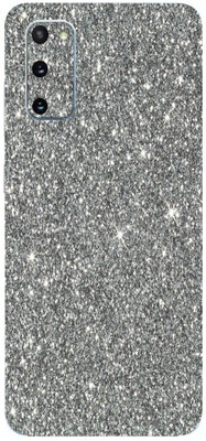 AsSkin Samsung Galaxy S20 FE, samsung galaxy s20 fe, Samsung Mobile Skin(Ultra Super Grey Glitter With High Matte Finish.Skin..)