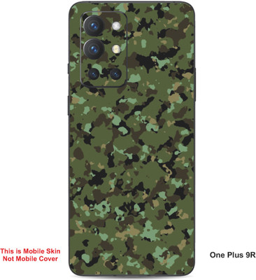 VYBE The Smart Choice One Plus 9R Camouflage Embossed Mobile Skin(Pickled Bluewood A6)