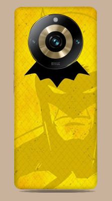 SkinoMania Realme 11 Pro Plus 5G Mobile Skin(Yellow-batman Multicolor Mobile Skin)