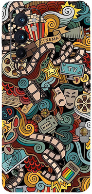 AsSkin Oneplus 9RT 5G Mobile Skin(Movies Poster Back Skin With High Matte Finish)