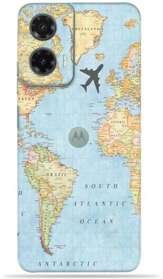 OggyBaba OggyBaba Moto G35 5g Mobile Skin(Word Map)