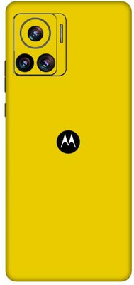 Vcare GadGets Moto Edge 30 Ultra 5G Mobile Skin(Yellow)