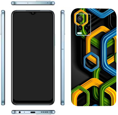 Pochanki Vivo Y33t Mobile Skin(3D Art Skin With Glossy Matte Finish.)