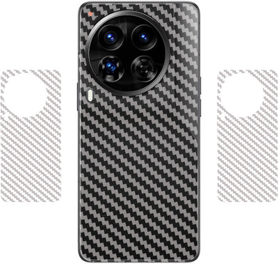 SHIVATRIX TECNO CAMON 30 PREMIER 5G::, 3D CARBON FIBER BACK LAMINATION, (PACK OF 2) Mobile Skin(Transparent)