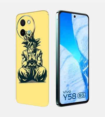 OggyBaba Vivo Y58 5g Mobile Skin(Silent Goku)