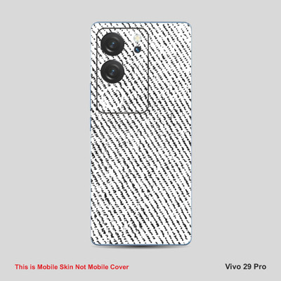 VYBE The Smart Choice Vivo 29 Pro Pattern Mobile Skin Mobile Skin(Multi ColourCE16)