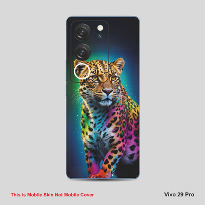 VYBE The Smart Choice Vivo 29 Pro Leopard Mobile Skin Mobile Skin(Venice Blue, Multi Color A1)
