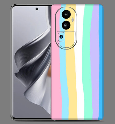 WeCre8 Skin's Oppo Reno 10 pro Plus 5g Mobile Skin(Fade-Lines Mobile Skin)