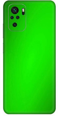 Vcare GadGets Redmi Note 10 S Mobile Skin(Metallic Green Shining)