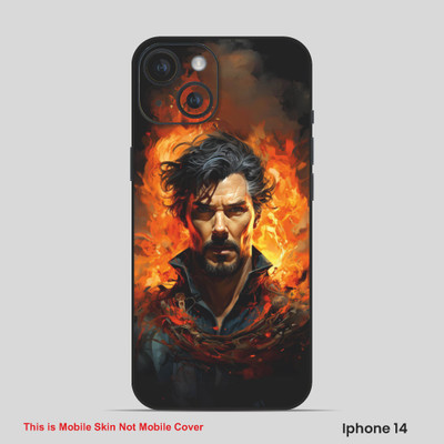 VYBE The Smart Choice iPhone 14 Super Hero Mobile Skin(Carrot Orange 6)