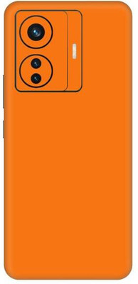 Vcare GadGets T1 Pro 5G Orange Glossy Back Side Premium Mobile Skin(Orange Glossy)