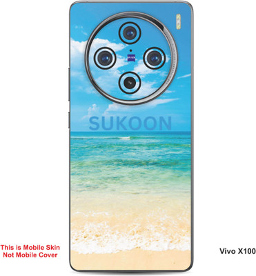 VYBE The Smart Choice Vivo X100 Naturel Mobile Skin(Denim Blue 18)