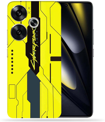 OggyBaba OggyBaba Poco F6 5g Mobile Skin(Cyberpunkh Yellow)