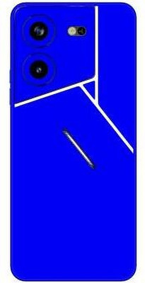 Vcare GadGets Pova 5 Pro (5G) Mobile Skin(Blue)