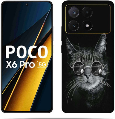 LAMHA Poco X6 Pro 5G Mobile Skin(Black)