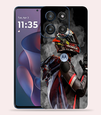 OggyBaba OggyBaba Moto G60 pro 5g Mobile Skin(Black Racer)