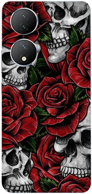 Pochanki Vivo Y100 5G Mobile Skin(Ultra Super Rosses And Skulld Skin With Matte Finish.)
