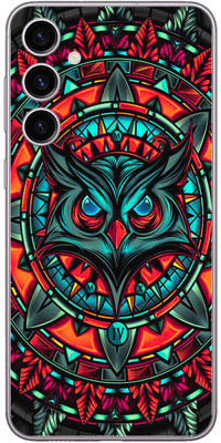 FCS Samsung Galaxy M34 5G Printed Back skin Mobile Skin(Owls)