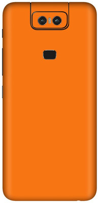 Vcare GadGets Asus Zenfone 6 Z Mobile Skin(Orange)