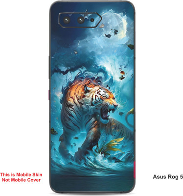 VYBE The Smart Choice Asus Rog 5 Tiger Embossed Mobile Skin(Jellyfish 4)
