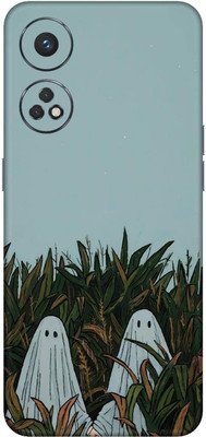 wrap craft OPPO RENO 8T 4G Premium Vinyl Mobile Skin(Multicolor)