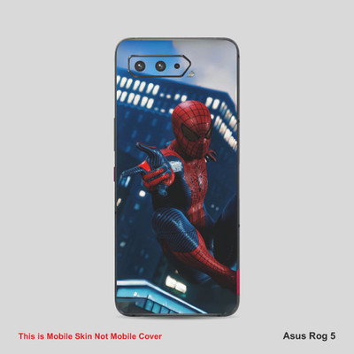 VYBE The Smart Choice Asus Rog 5 Spiderman Mobile Skin Mobile Skin(French Grey 3)