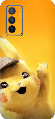AsSkin Vivo V23e 5G Mobile Skin(Ultra Super Baby Pikachu Skin With High Matte Finish)