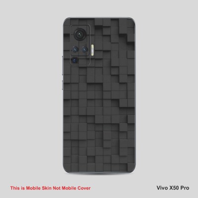 VYBE The Smart Choice Vivo X50 Pro Pattern Mobile Skin Mobile Skin(Multi ColourCI28)