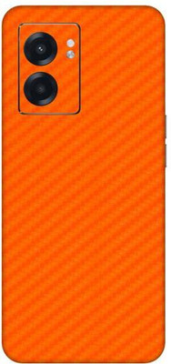 Vcare GadGets Realme Narzo 50 5G Mobile Skin(Orange)
