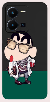 BUGGU VIVO Y35 Mobile Skin(Ultra Super Happy Shinchan Skin With High Matte Finish)
