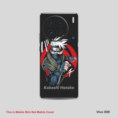 VYBE The Smart Choice Vivo 90X Kakashi Mobile Skin Mobile Skin(Camouflage Black 18)