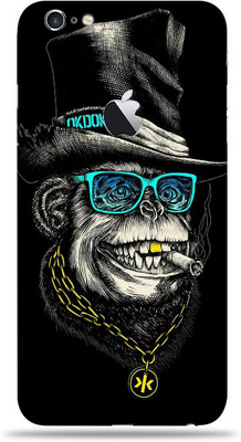 TJ CREATION Apple iPhone 6s Plus, Apple iPhone 6s Plus Mobile Skin(Ultra Super Smart And Crazy Monkey Skin With High Matte Finish., Mobile Skin (Back+Side+Camera))