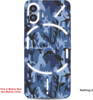 VYBE The Smart Choice Nothing 2 Camouflage Embossed Mobile Skin(Pickled Bluewood 1)