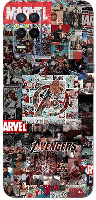 TJ CREATION REALME 8S 5G Mobile Skin(Ultra Super Marvel Lover Skin With High Matte Finish.)