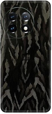 Vcare GadGets One Plus 11 5G With Logo Mobile Skin(Black)